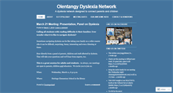 Desktop Screenshot of olentangydyslexianetwork.com