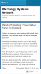 Mobile Screenshot of olentangydyslexianetwork.com